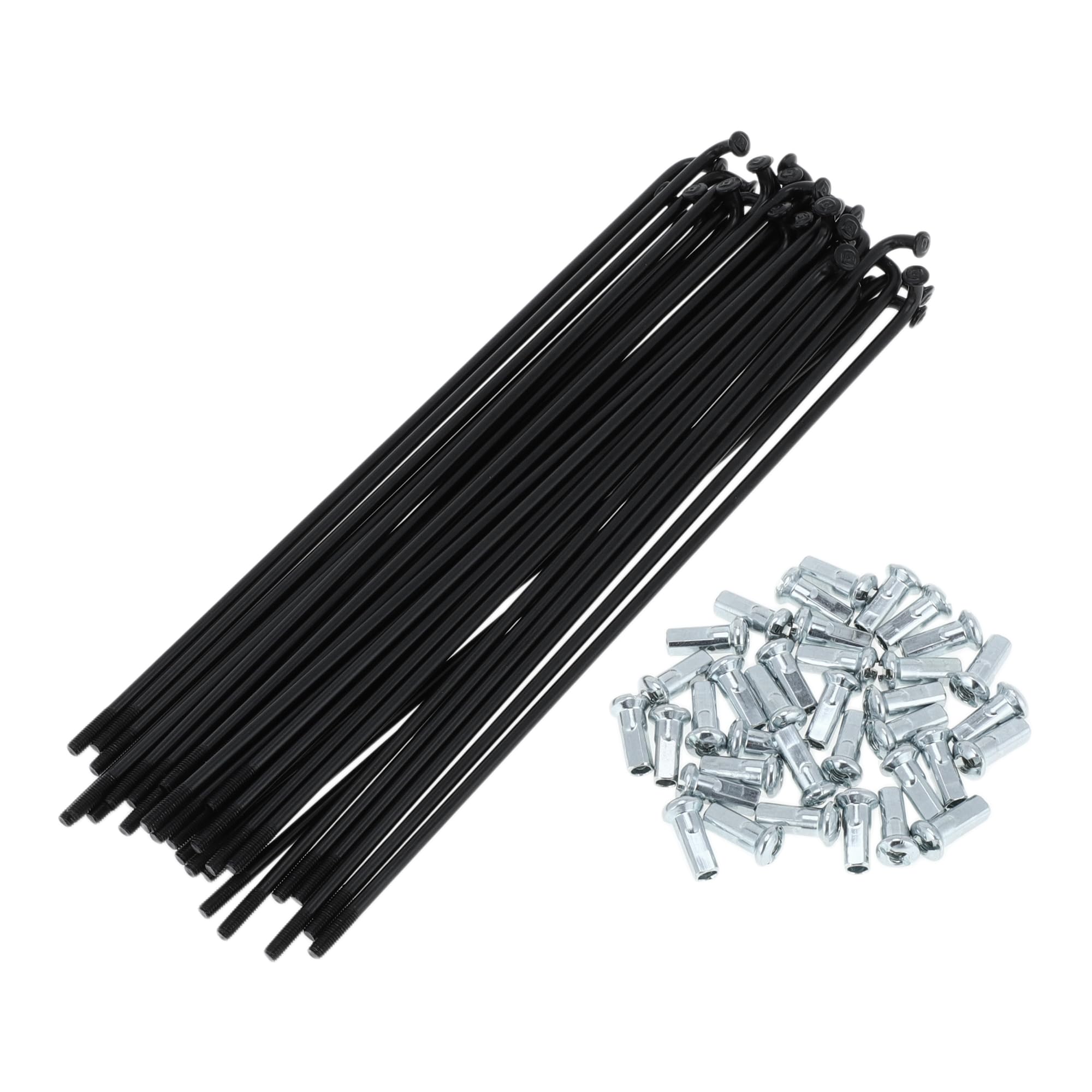 A ABSOPRO Bicycle Spokes 12G 155mm Length Bike Wheel Spokes Carbon Steel