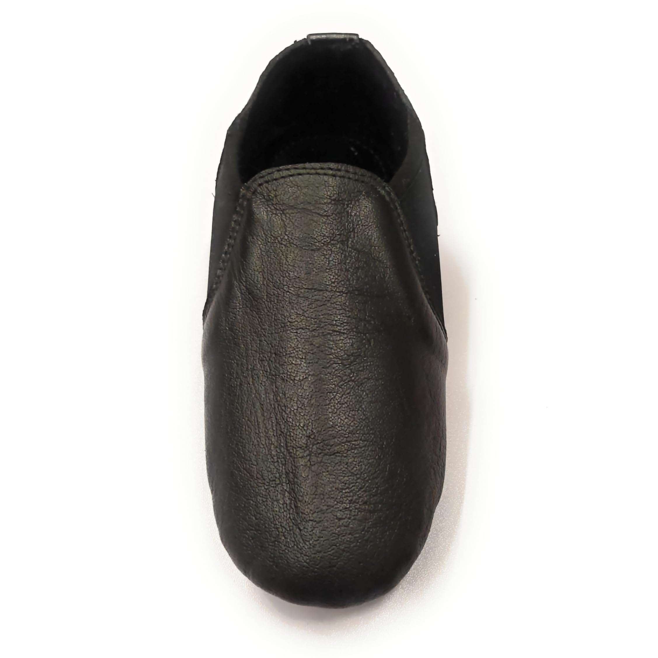 Chaussures de danse jazz super faciles à enfiler en cuir souple et néoprène