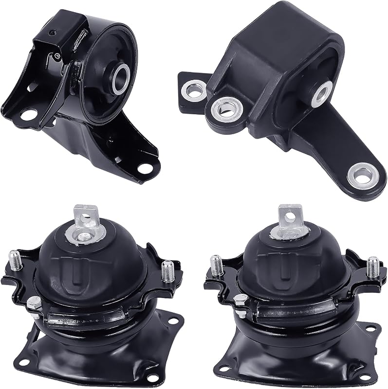 Kit de coxins do motor e câmbio TeukRiGa para Honda Odyssey V6 3.5L 2011–2013 – 4 peças