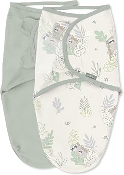 SwaddleMe by Ingenuity Ingenuity Original Baby Swaddle, Peekaboo Sloth