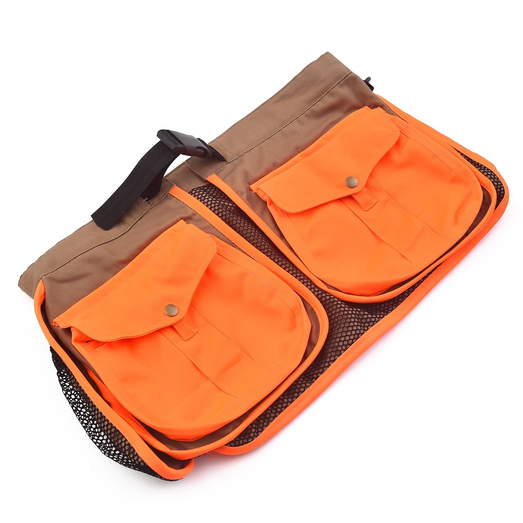 Hunting Bags Dove Belt: adjustable dove belt with game pouch, shell bags, field and game belt, upland half vest, upland game vest