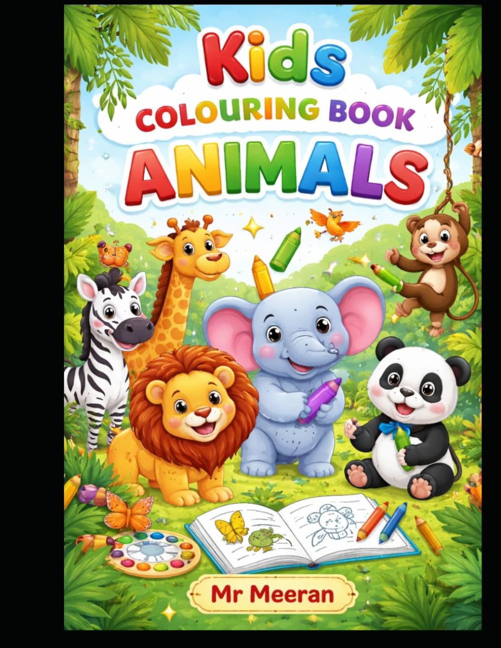 Kids Colouring Book – Baby Animals