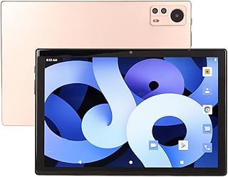 10.1 Inch Tablet Android 13 Tablet, 12GB RAM 512GB ROM, Octa Core Processor, 8MP+16MP Camera, Full HD Display, 4G LTE Network, 2.4/5G WiFi, BT5.0, Long Battery Life (Gold)