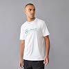 Mercedes AMG Petronas F1 Men's Tshirt with Large 3D Team Logo Execution - White - Size: XL