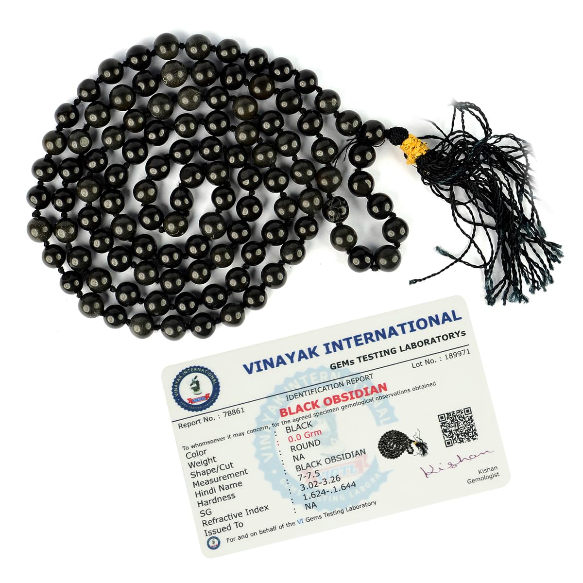Reiki Crystal Products Certified Natural Black Obsidian Mala Semi Precious Crystal Stone 6 mm 108 Beads Jap Mala/Necklace (Color : Black) (B08PQKFDBP) Amazon Price History, Amazon Price Tracker