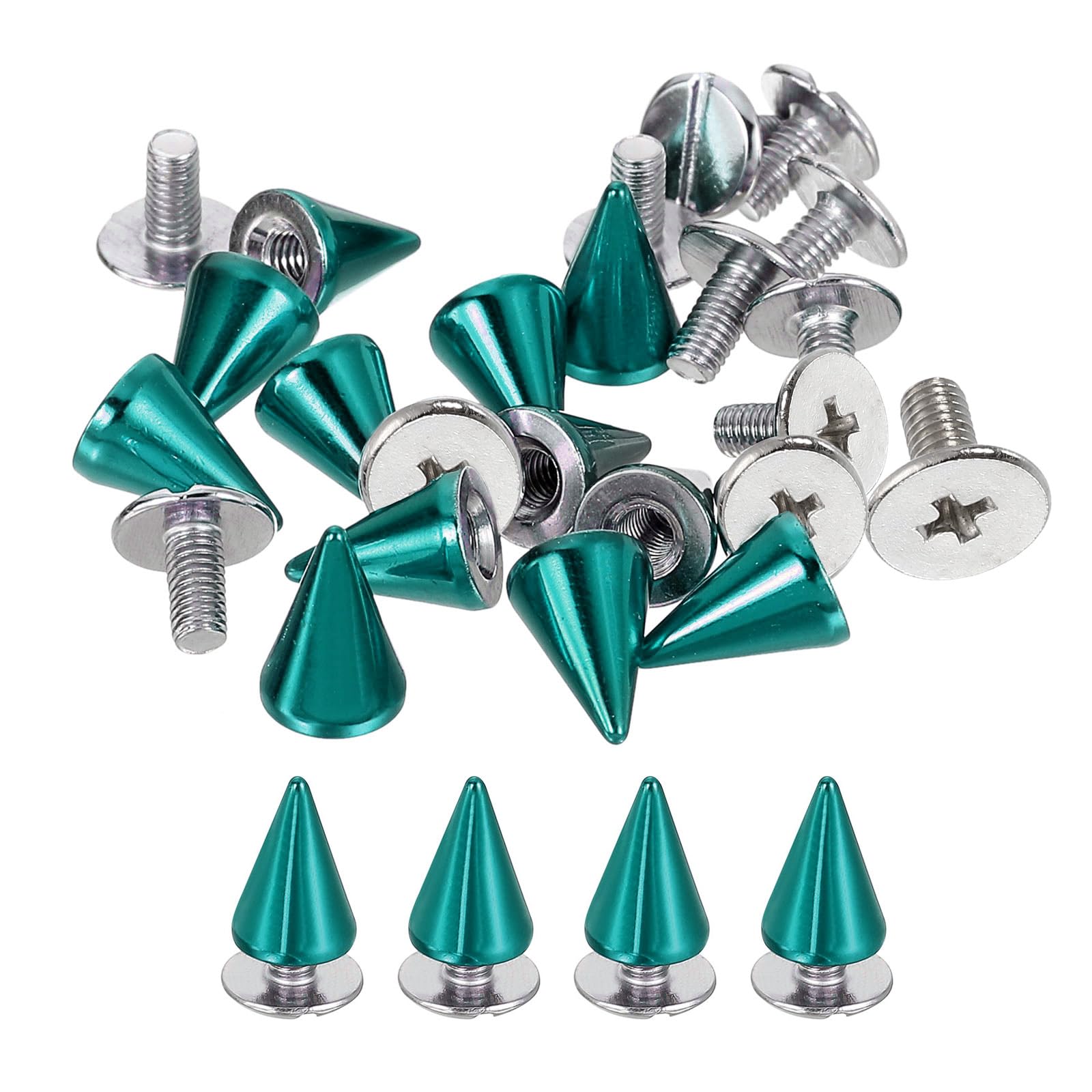 Rivets coniques bleu haut de gamme 7x10mm uxcell pour loisirs créatifs