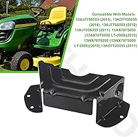 Vista 5 de 783-06424A-0637 - Cubierta de cinturón de cubierta negra compatible con MTD/Craftsman/Troy-Bilt/Husky cortacésped de 42 pulgadas y 46 pulgadas