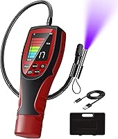 APRVTIO ALD-200 PRO HVAC Refrigerant Leak Detector - Rechargeable Freon & Combustible Gas Detector, 2.6" Color Display, 0.14oz/yr Sensitivity for R410A R22 R134a R1234yf Propane