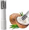 Electric Coconut Grater for Kitchen Cordless Coconut Scraper with Stainless Steel Blades Efficient Tool for Milk Meat & Desserts