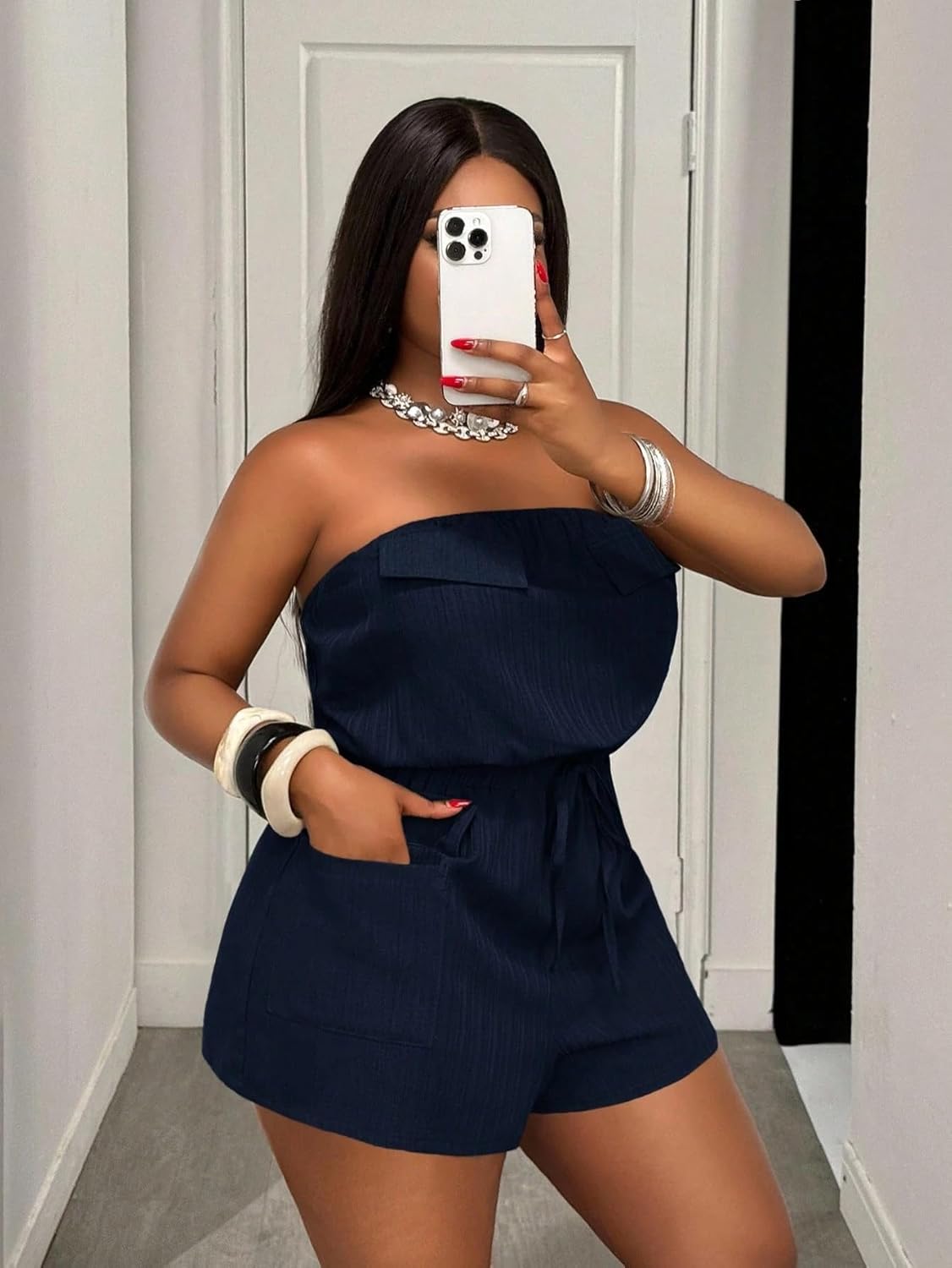 Rompers for Women Summer 2026 Spring/Summer & Casual & Solid Sleeveless Crop Jumpsuit