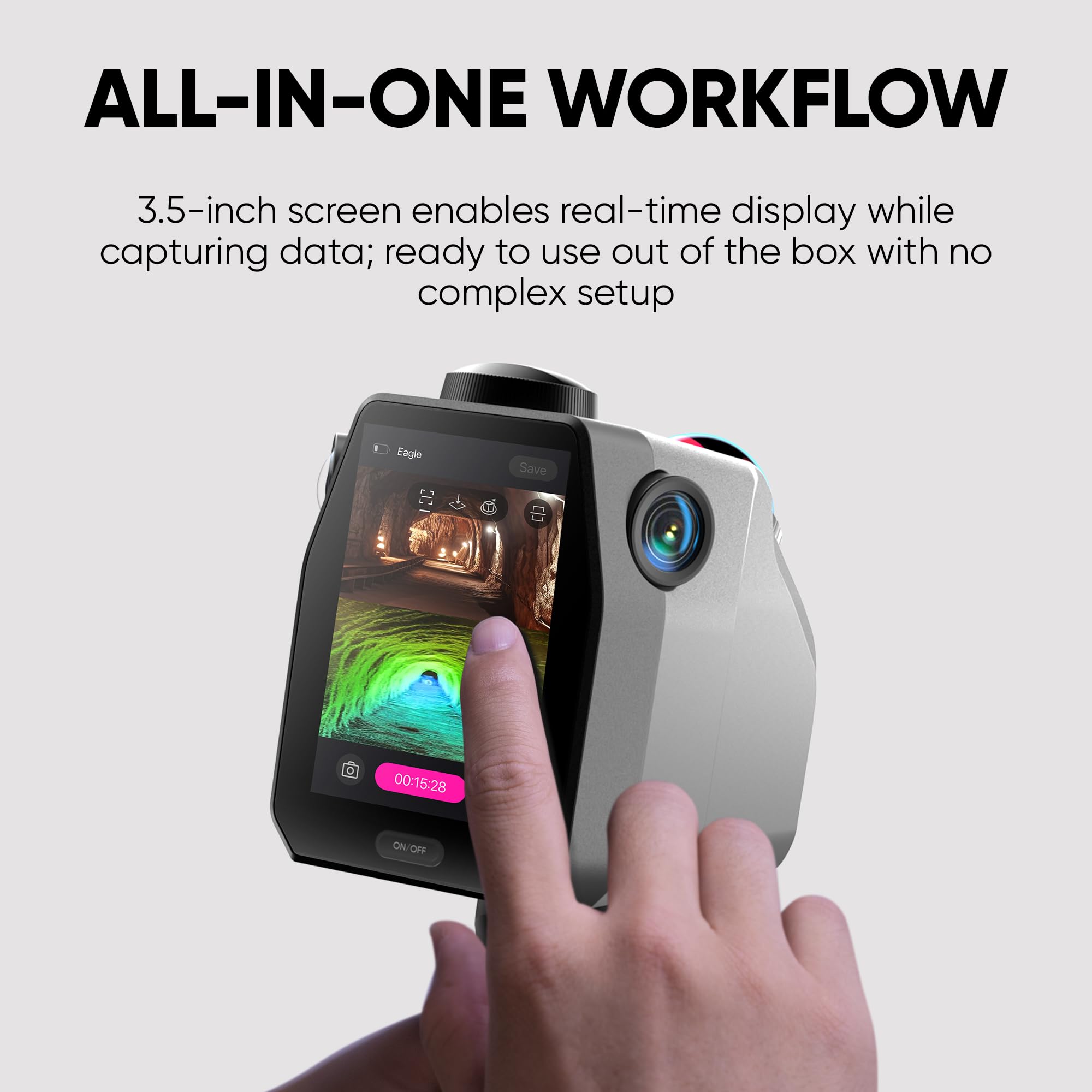 Amazon | 3DMakerpro Eagle LiDAR 3Dスキャナー(標準) | 3Dスキャナ