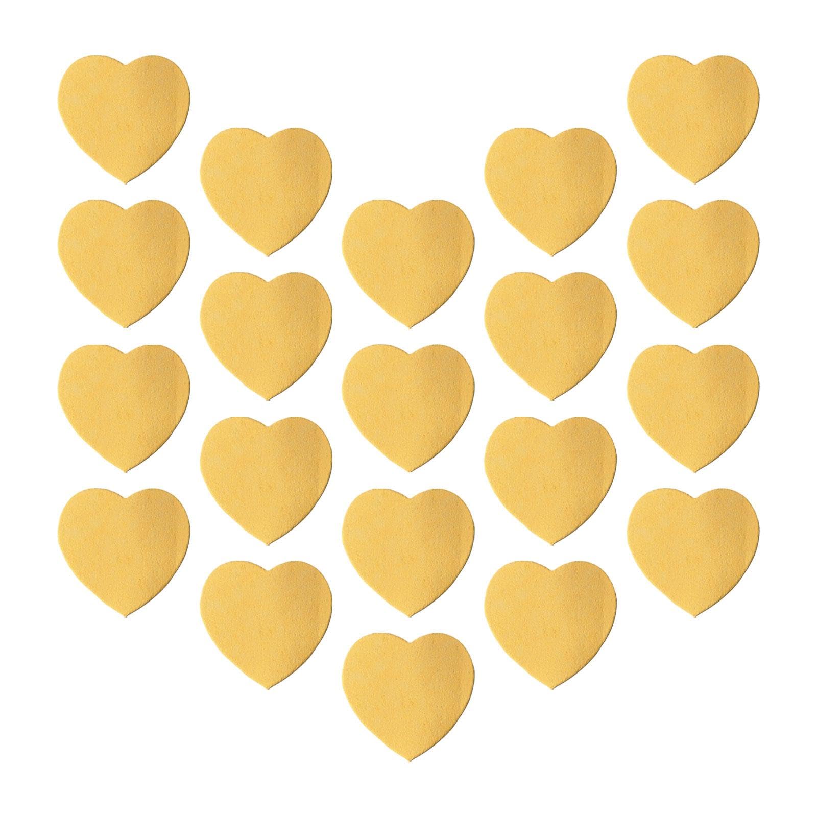 Bnf® Facial Wash Puff Heart Shaped Soft for Makeup Removal Cleansing Skin Massage Yellow 20pcs|Health & Beauty | Makeup | Makeup Tools & Accessories | Sponges Applicators & Cotton-image-31