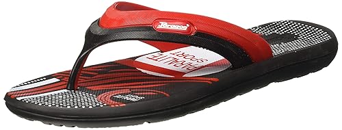 PARAGON Men Black-Red Footwear-6 UK/India (40 EU) (A1EV1347GBKR00006G139)