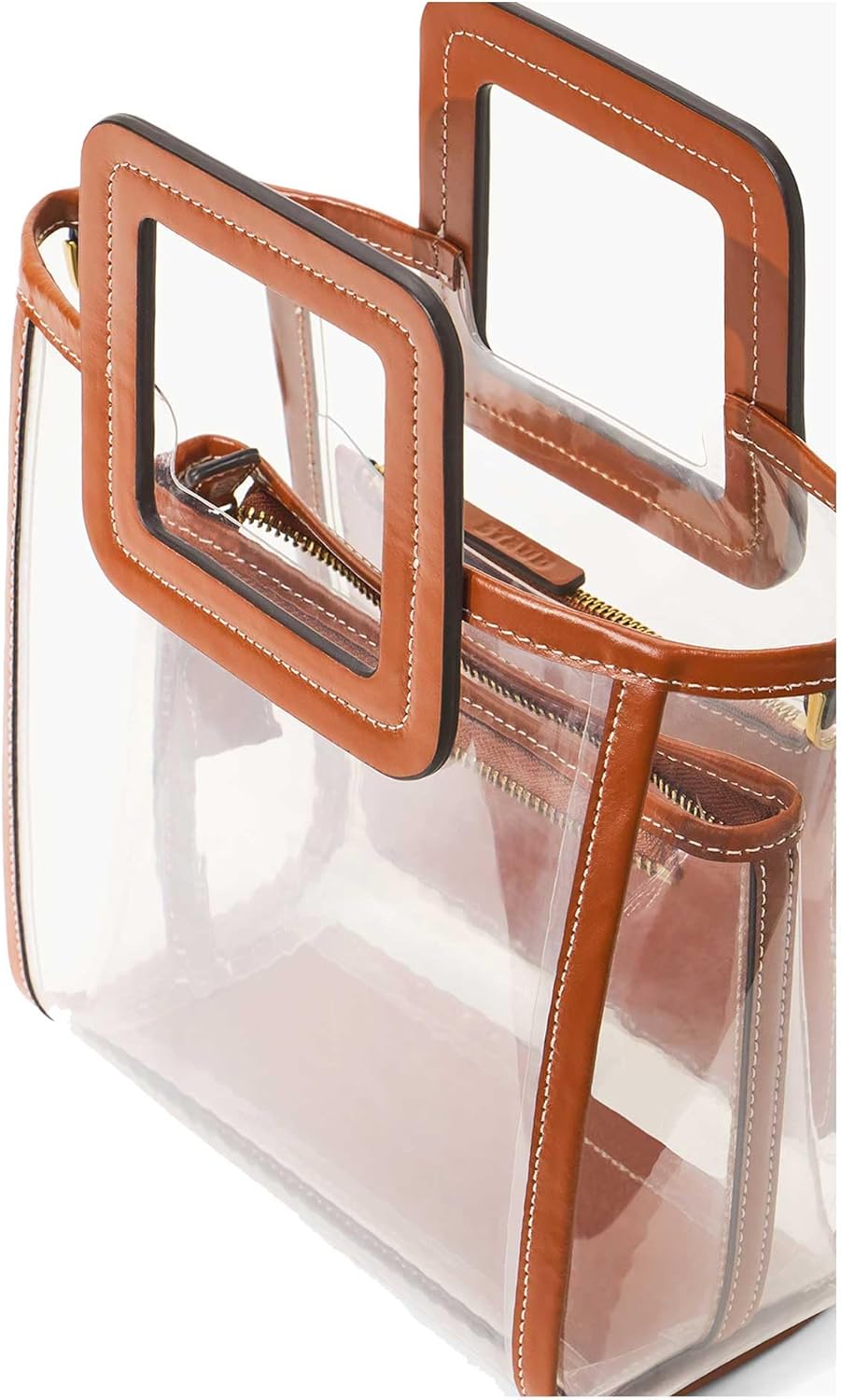 STAUD Women's Arizona Cardinals Clear Mini Shirley Bag