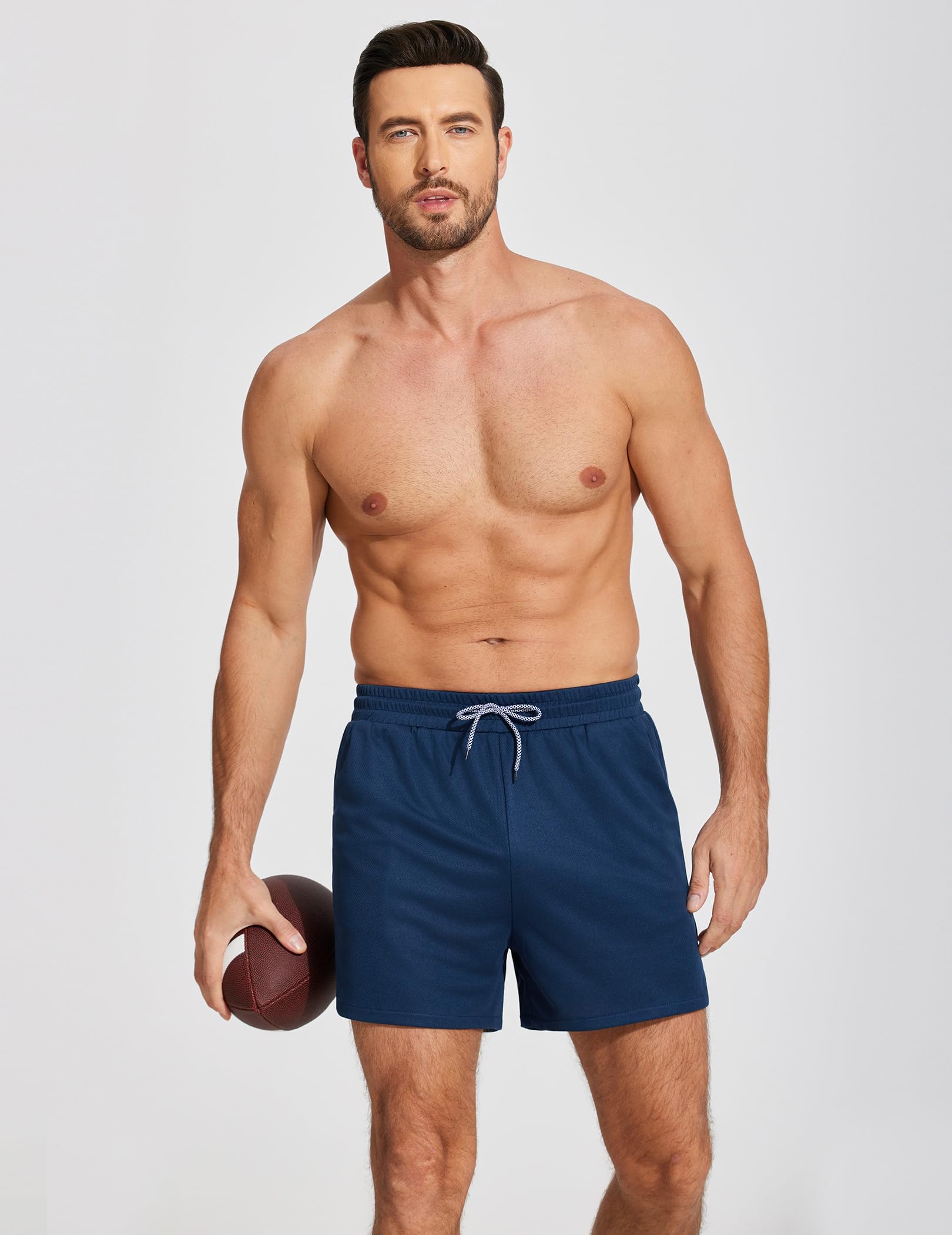Weardear Pantaloncini Sportivi da Uomo Sport e Allenamento Fitness Shorts Jogging Corti Comodo e Traspirante Pantaloncini per e Correre S-XXL