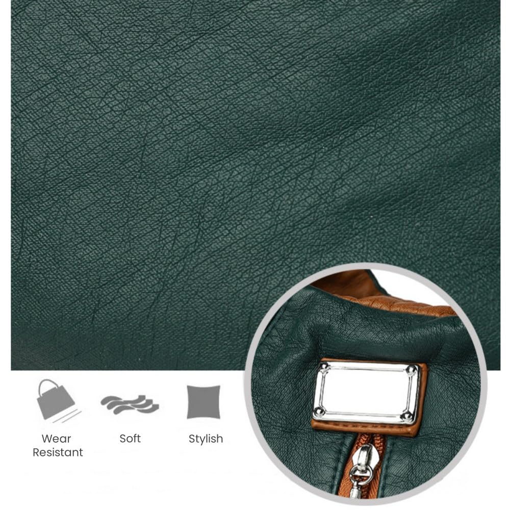 Torebka dla kobiet, duża pojemność, wiele kieszeni, miękka skóra PU, na co dzień, pojedyncza torba crossbody