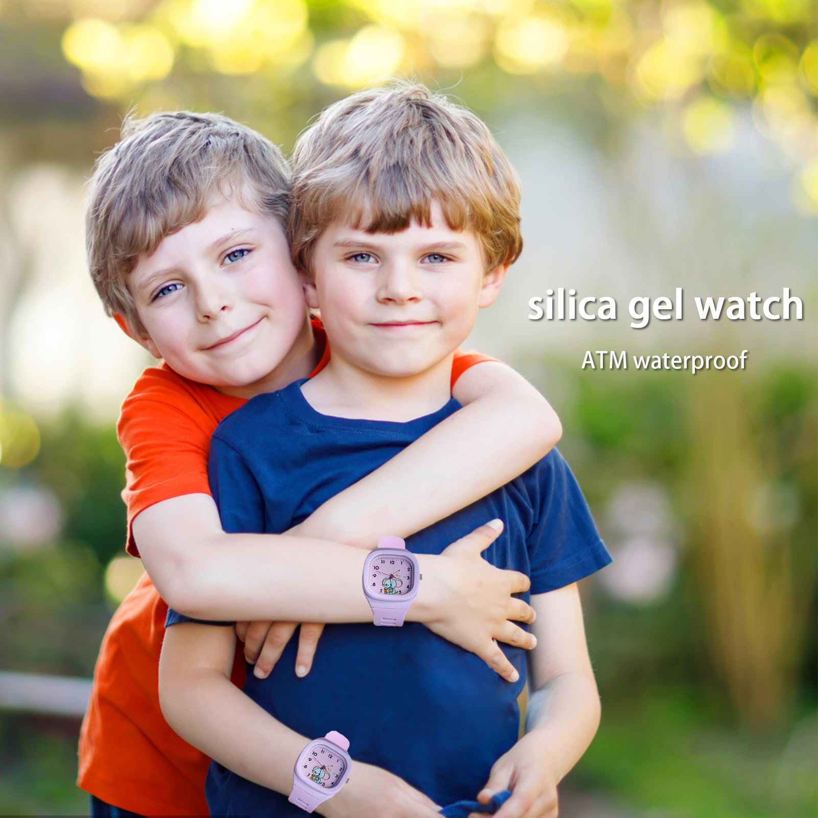 Return Cartoon Digital Watch - Sports Luminous Square Watch dla studentów | Wodoodporny cyfrowy zegarek z kreskówką dla dzieci, kwadratowy świecący zegarek dla dzieci