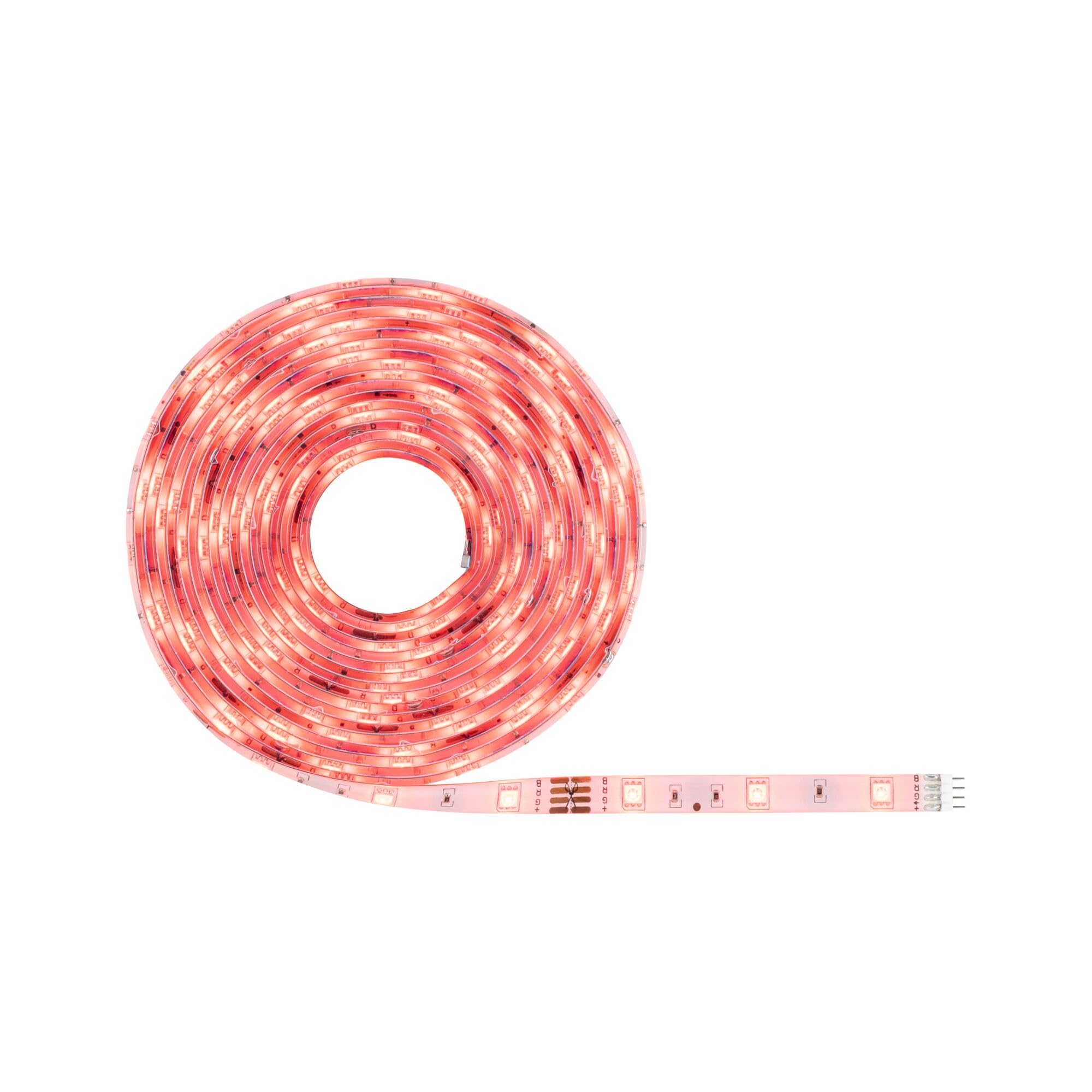 Paulmann 78978 SimpLED Strip Set 5 m LED Strip 20W Light Strip RGB Lighting Strip Coated, White