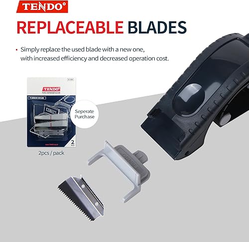 Miniatura 7 de Dispensador de cinta de embalaje línea TENDO para el hogar y la oficina, solución ergonómica, económica y ambiental para envíos resistentes de 2