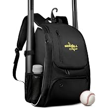 Youth Baseball Bag, Lightweight Softball Bag with Shoes Compartment