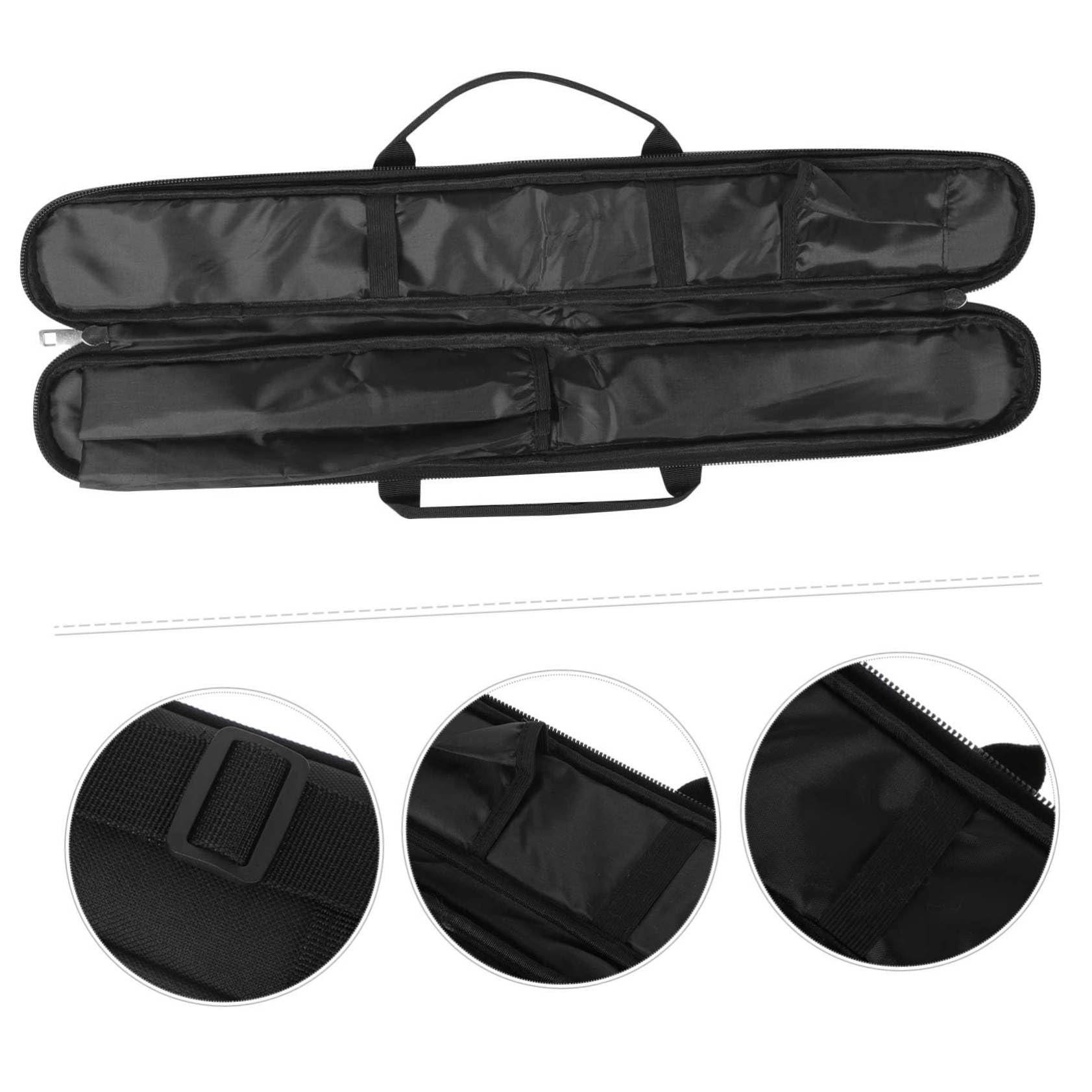 Gatuida Paquet de Rangement pour Flûte en Bambou Léger et Portable Tissu Oxford Résistant, Pochette de Transport Pratique pour Flûte, pour Musiciens en Déplacement