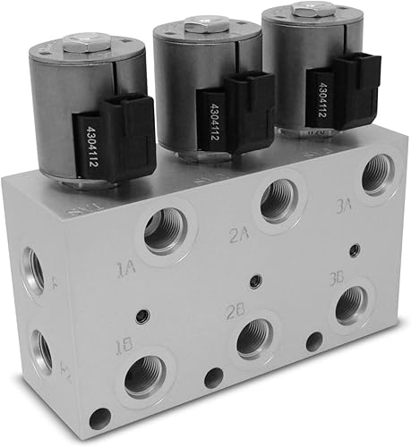 Miniatura 3 de Summit Hydraulics Kit multiplicador hidráulico, válvula selectora de 3 circuitos incluyendo acopladores y control de caja de interruptores