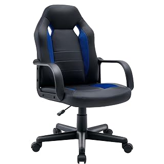 Ergonomic Computer Gaming Chair Home Office Racing Executive Video Task Desk PU Leather for Adults Teens Kids Gamer - Amazon product rated Grade A