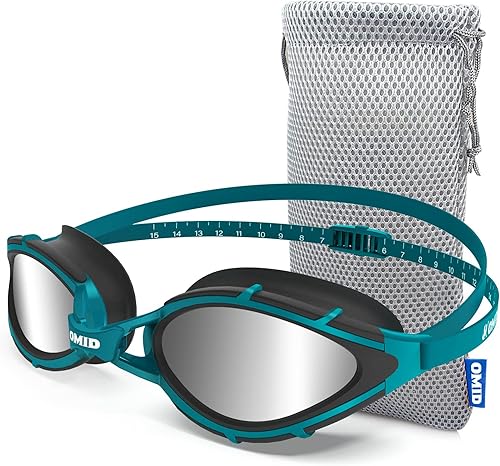 OMID Gafas de natación, gafas de natación polarizadas, antivaho para hombres, mujeres y adultos