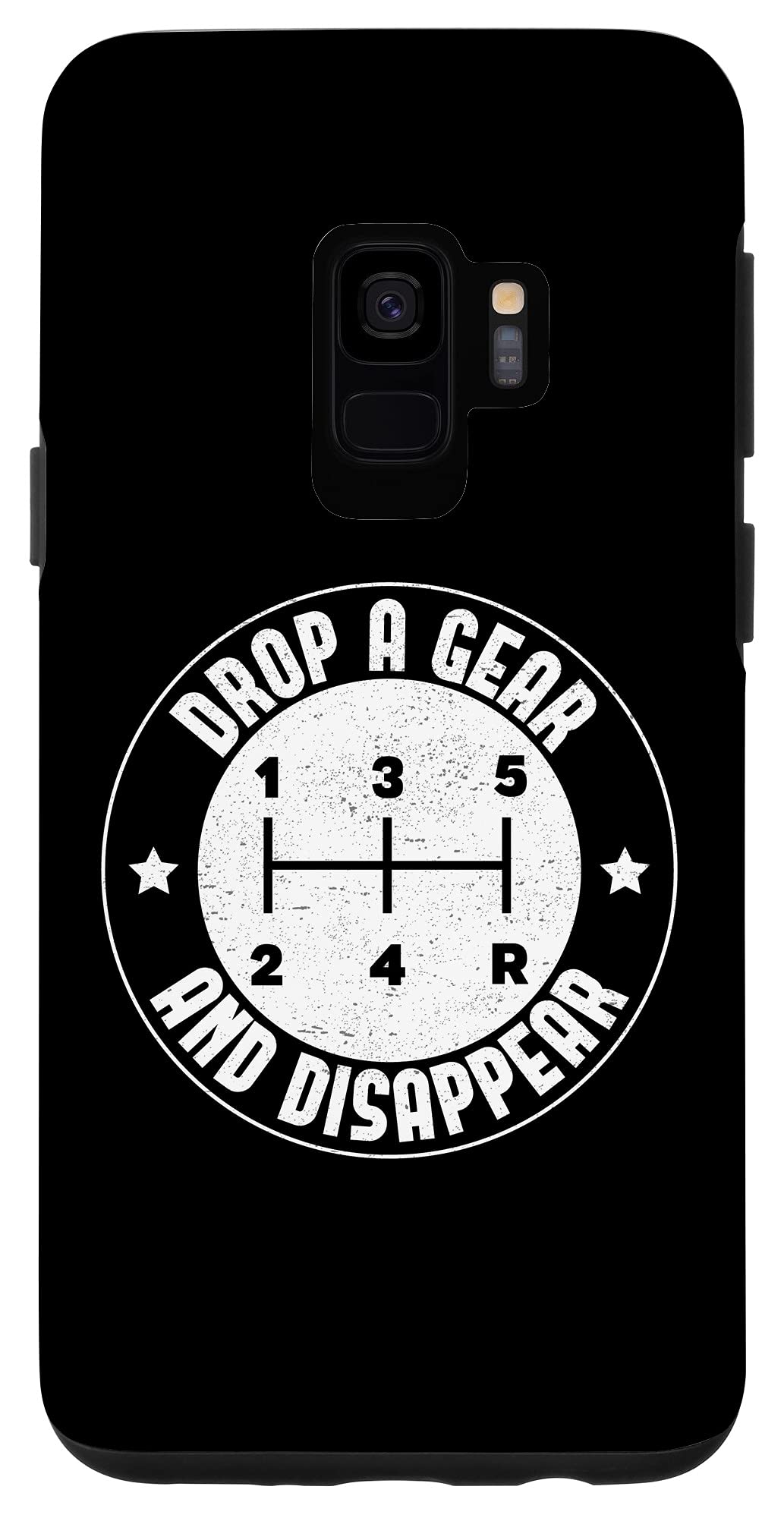 Galaxy S9 Drop a Gear and Disappear Funny Car Enthusiast Auto Racing Case