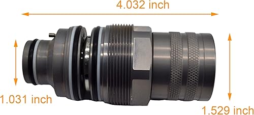 Miniatura 5 de 6680018 V0511-77150 Acoplador hidráulico femenino compatible con Kubota SVL75 Bobcat 753 763 773 S130 S150 S160 S175 S185 S205 S220 S250 S33 32 S3