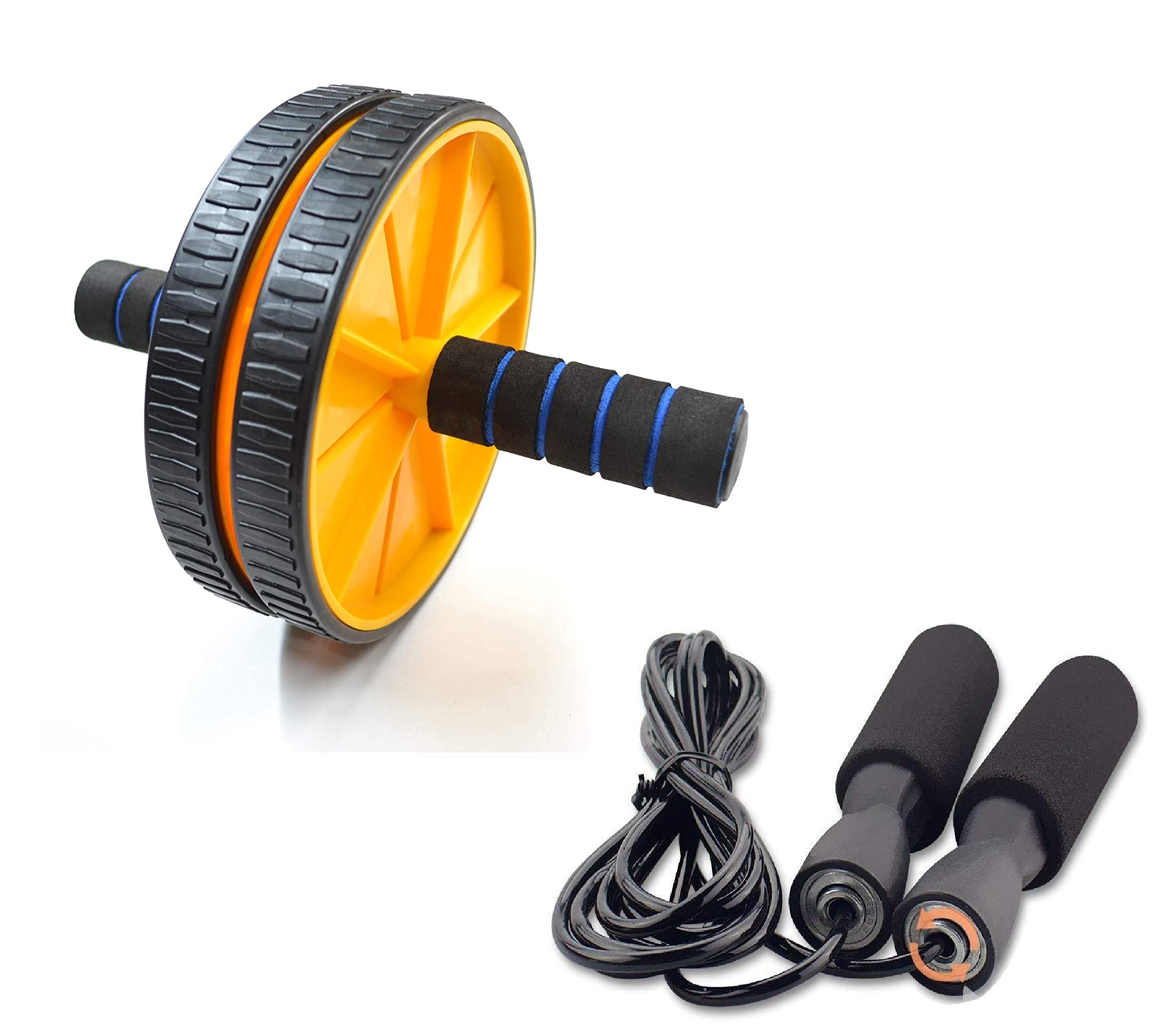 LIVOX Double Wheel Ab Roller With Skipping-Rope Ball Bearing Skipping Rope (B09968ZL1X) Amazon Price History, Amazon Price Tracker