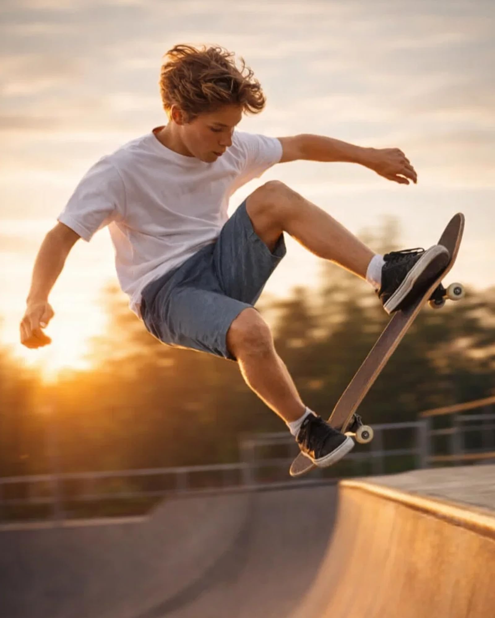 Volcom Pantalones cortos de sarga para niños, ajuste elástico, parte delantera plana, uniforme de golf para niños, estilo clásico sin cierre con trabillas para cinturón