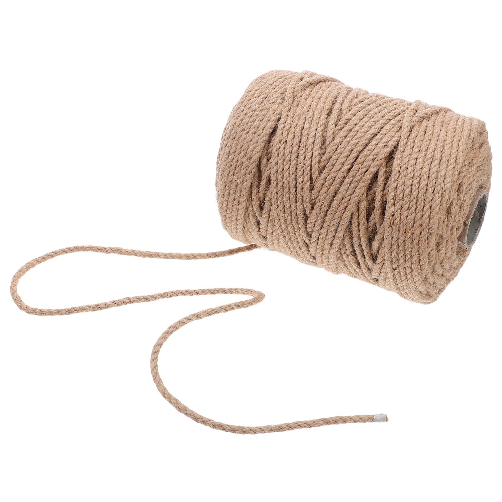 Corda Di Iuta Naturale Intrecciata Mano Filo Di Iuta Sottile Per Progetti Fai Da Te Imballaggi Di Regali Decorazioni Per Feste Macramè e Lavori Manuali