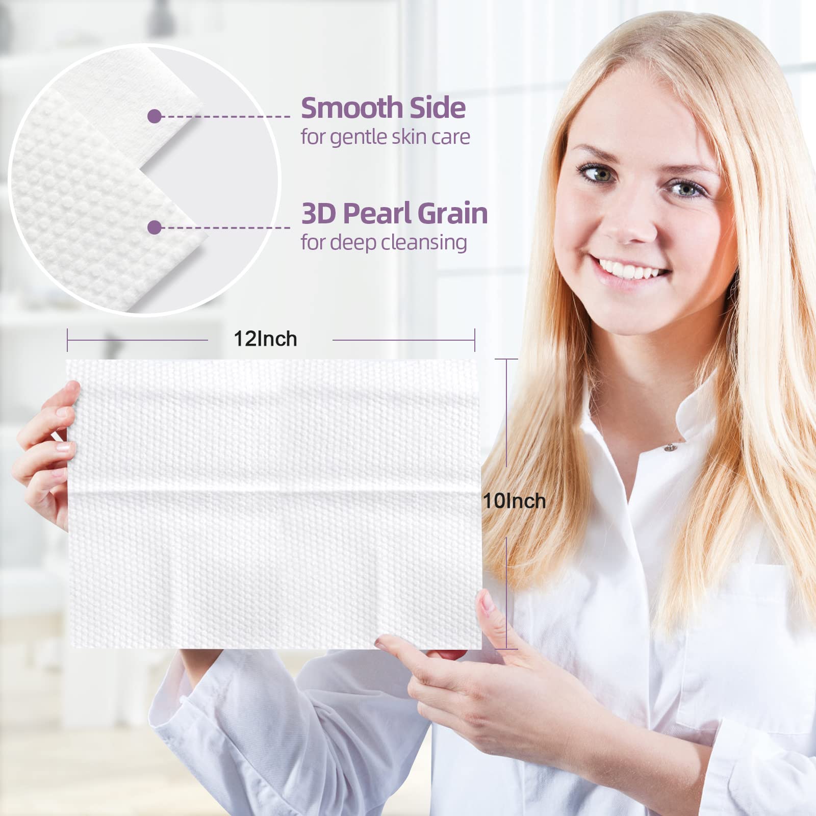 Disposable Face Towels and Facial Cleaning Cloths
