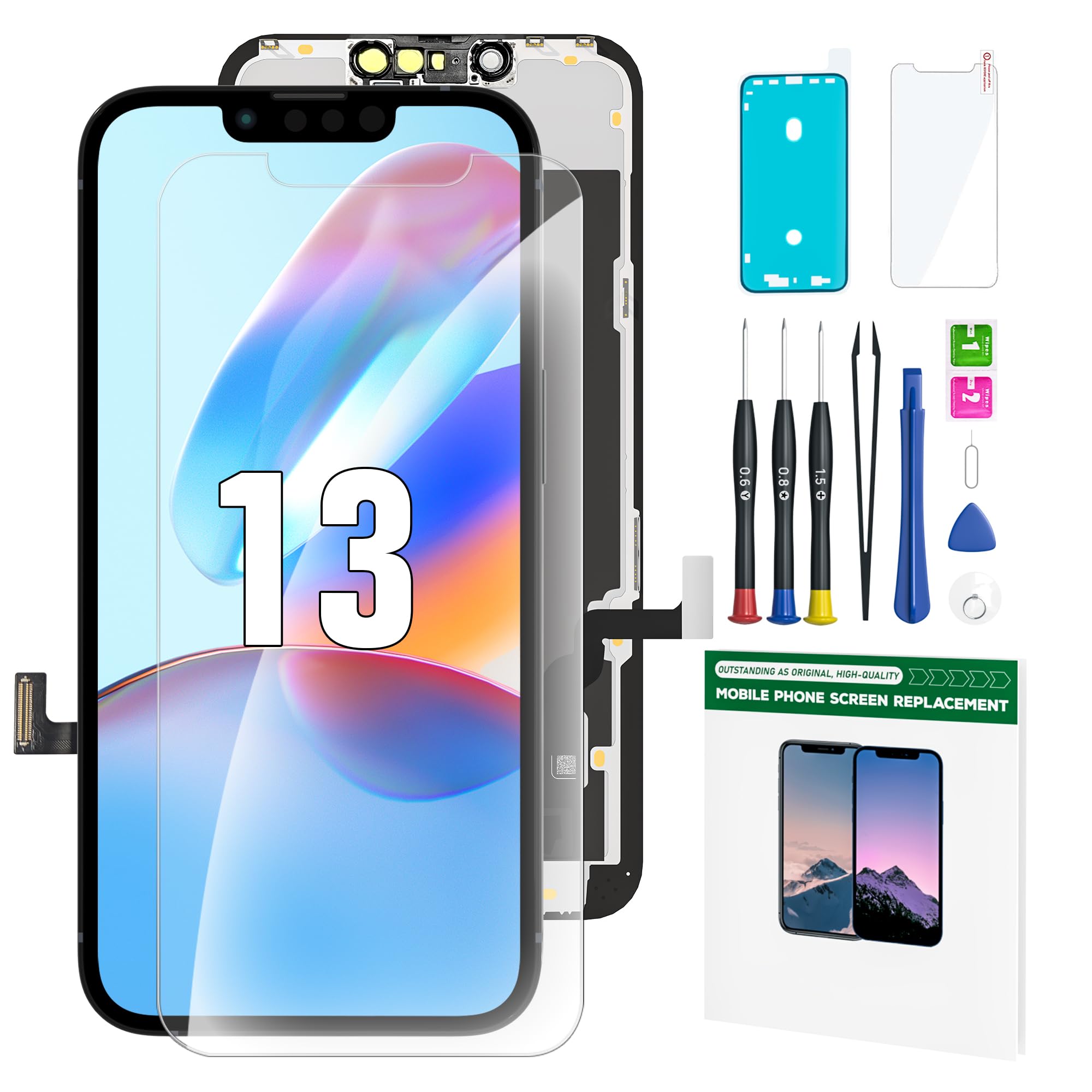 IYAiYO Schermo Incell Display Digitalizzatore Touch Screen