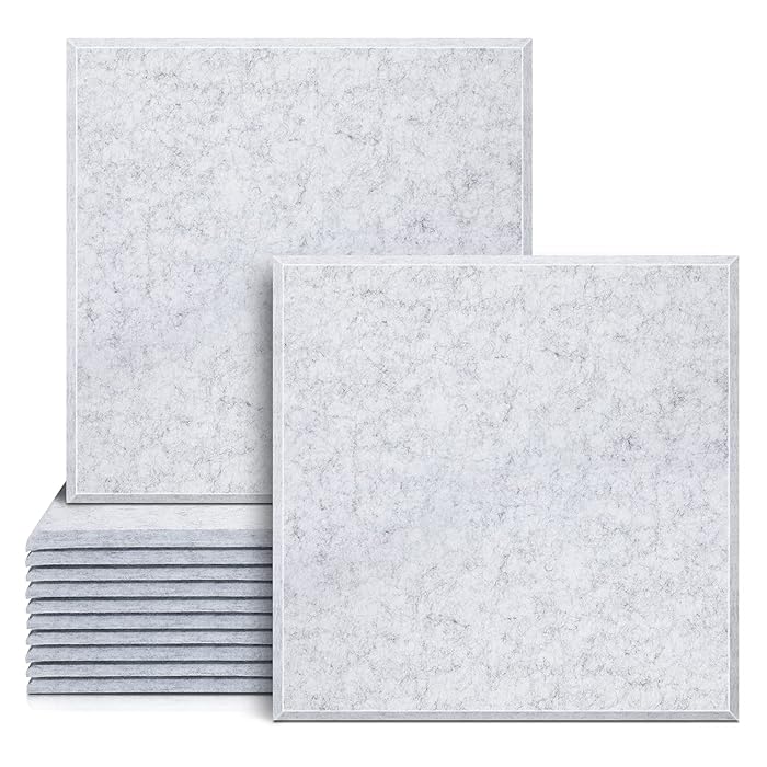 Buy Sound Proofing Panels 12 Pack, Ohuhu Acoustic Panels Soundproof