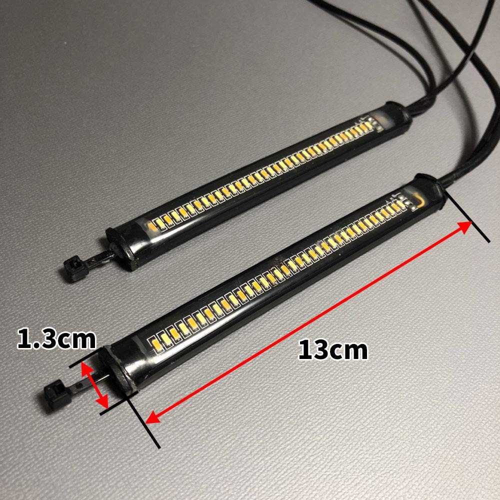 Amazon | Discover winds バイク フロントフォーク LED デイライト