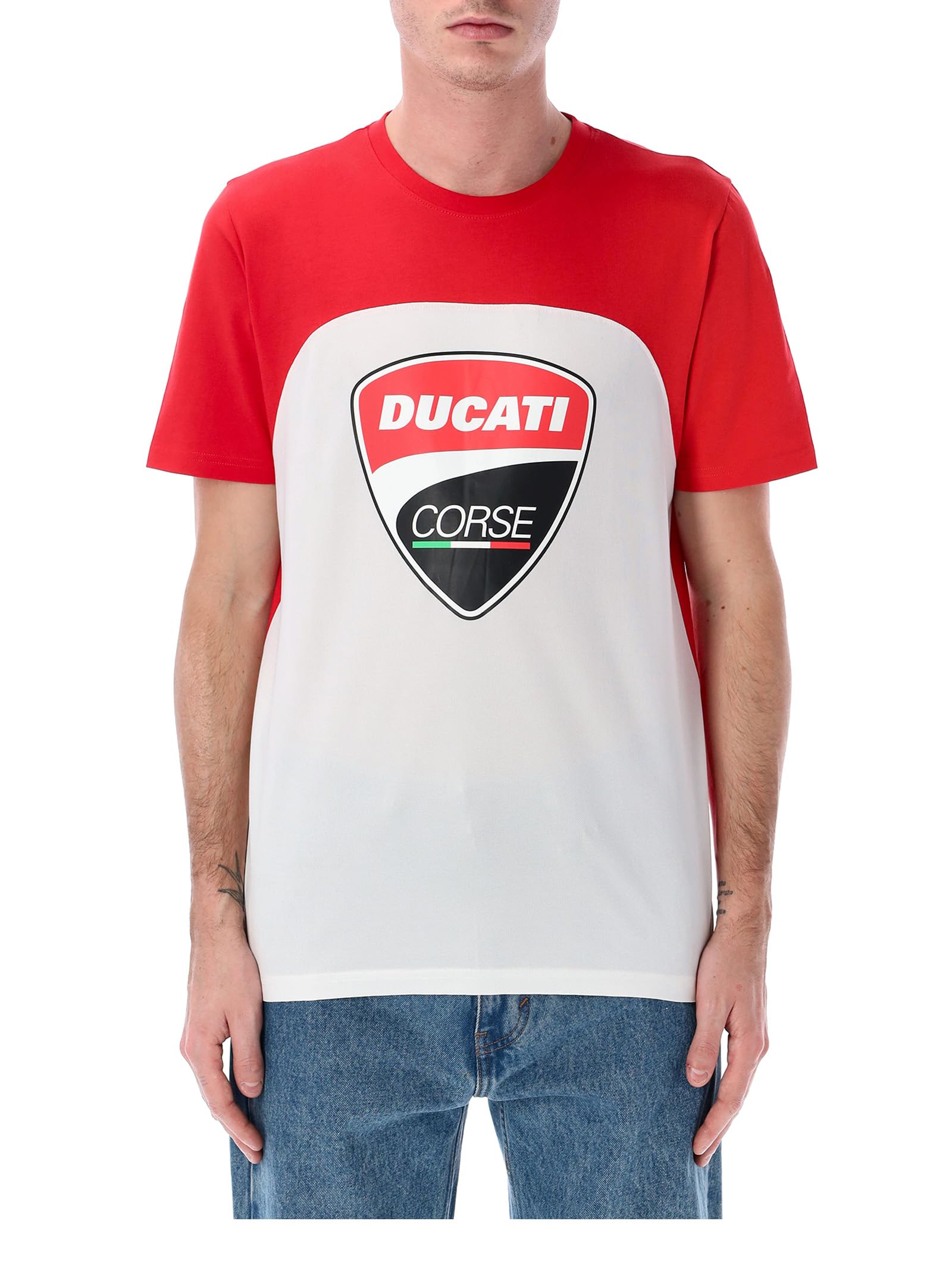 GP GRUPPO PRITELLI Koszulka męska Ducati Corse - Odznaka Ducati