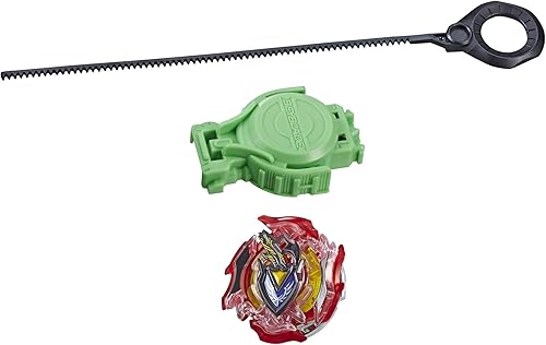 Beyblade Burst Slingshock Rip Fire Starter Pack Z Achilles A4: Battling Light-Up Top con lanzador de giro derecho/izquierdo, a partir de 8 años