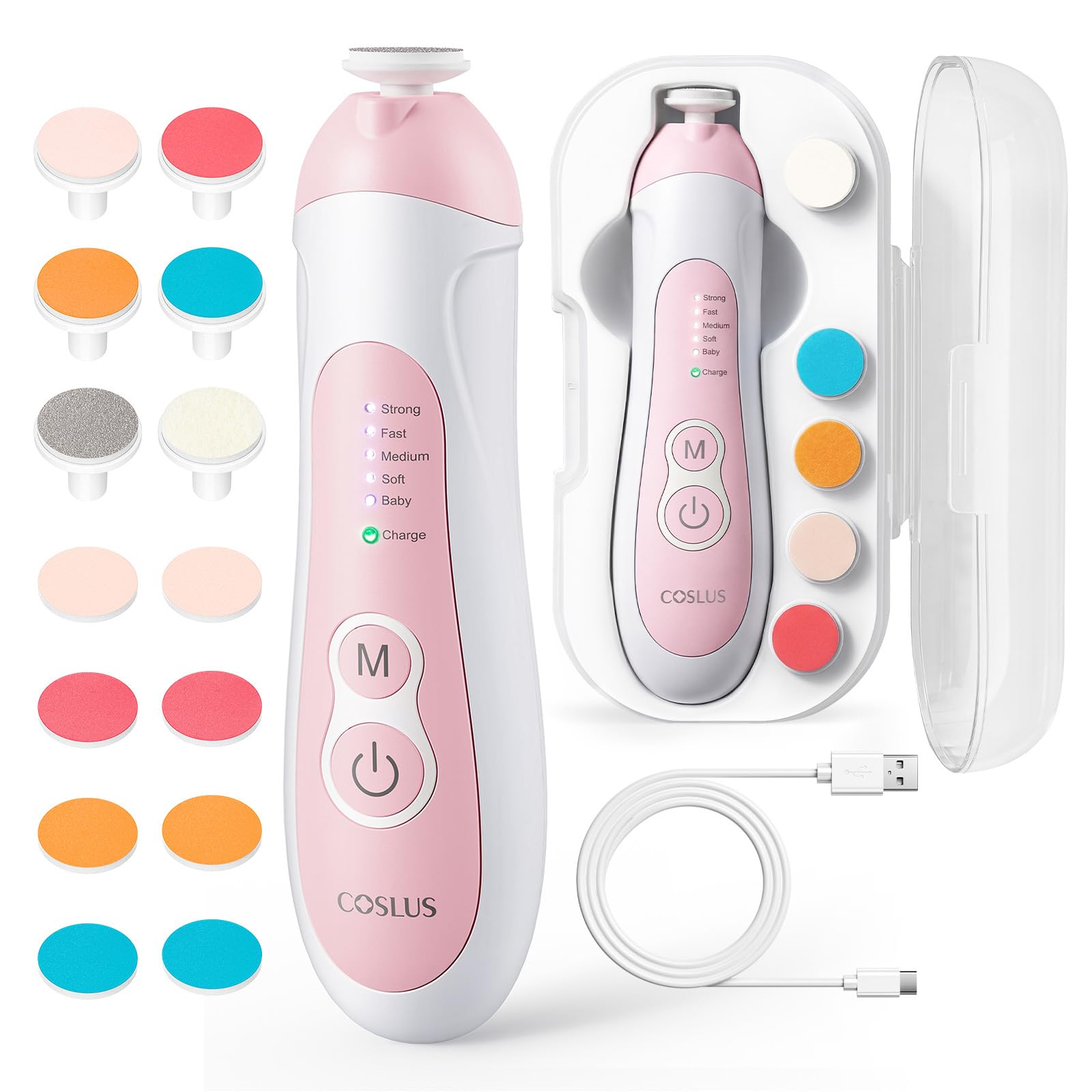 COSLUS C52 Baby Electric Nail File Trimmer