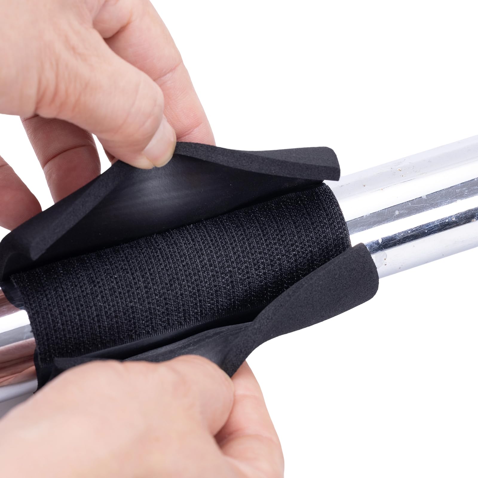 2 coperture in gomma NBR in schiuma NBR, comode impugnature in schiuma per manubrio di bicicletta, moto, bagagli, maniglie di ricambio