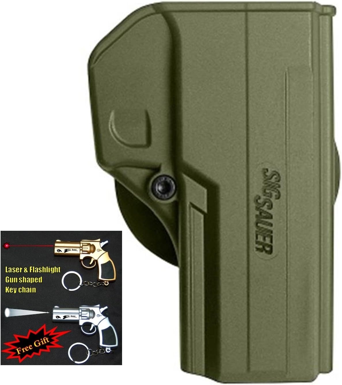 IMIZ8040 One Piece Polymer Holster for Sig P250, P320 FS