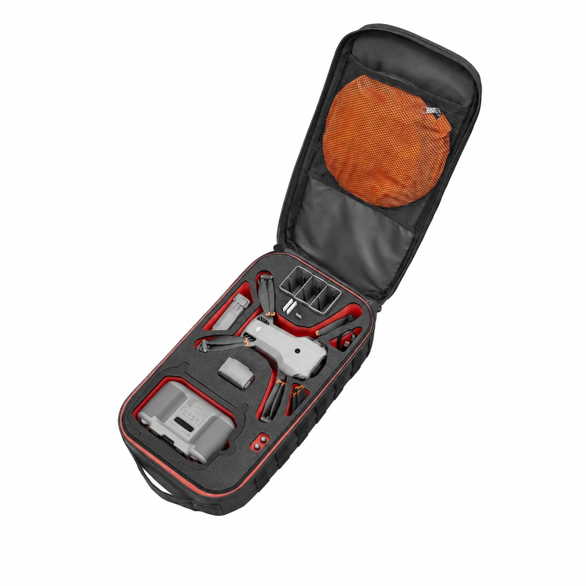 TOMcase Drohnenrucksack für DJI Lito X1 Fly More Combo | Rucksack für Drohne mit Inlay für Lito X1 - Transport Backpack für Equipment- Made in Germany