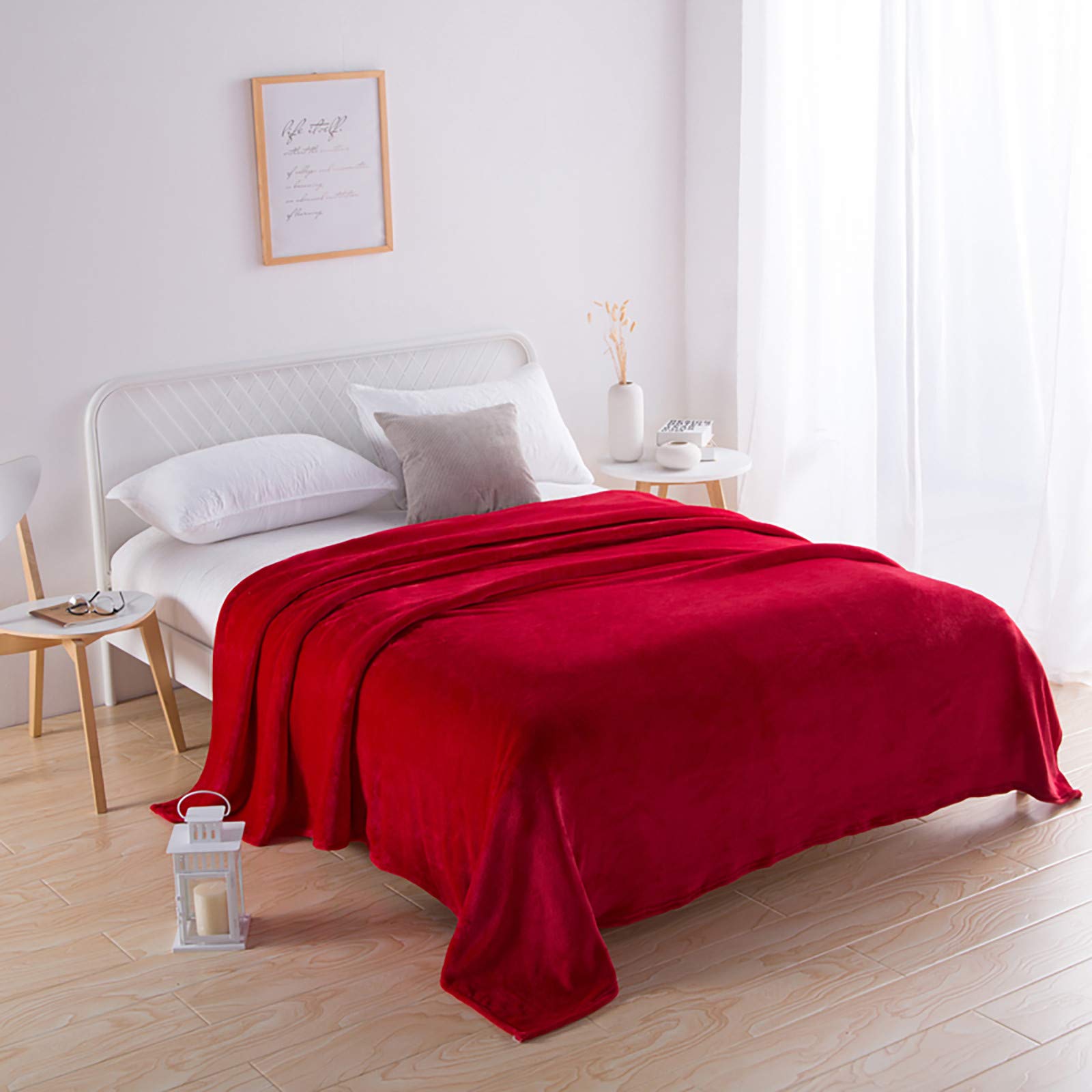 Coperta In Flanella Di Microfibra Morbidissima | Leggera E Calda Per Divano E Letto 125x100 150x125 200x150