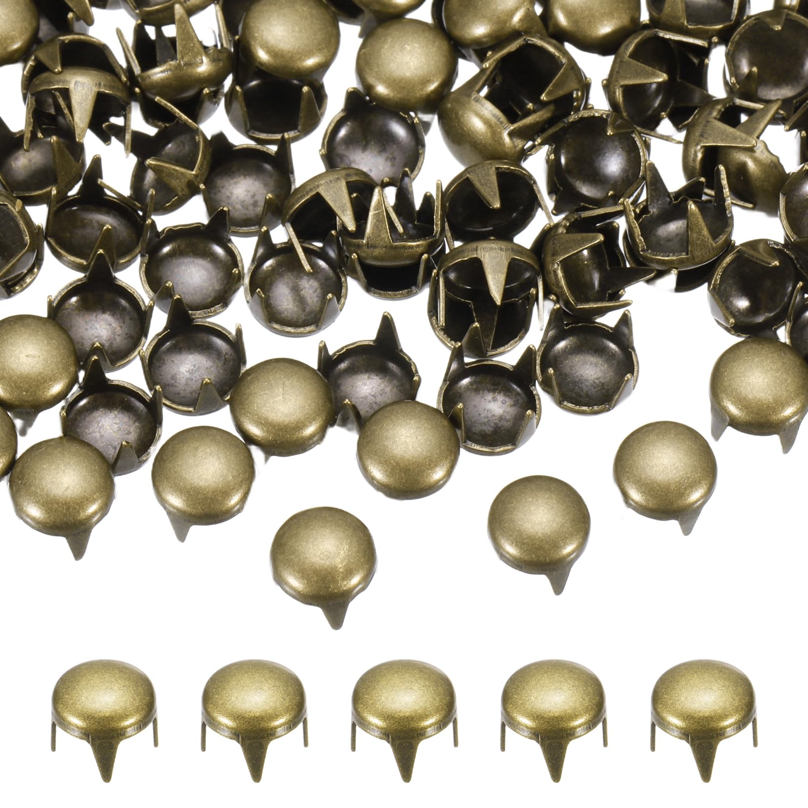 PATIKIL 5mm Round Dome Rivet