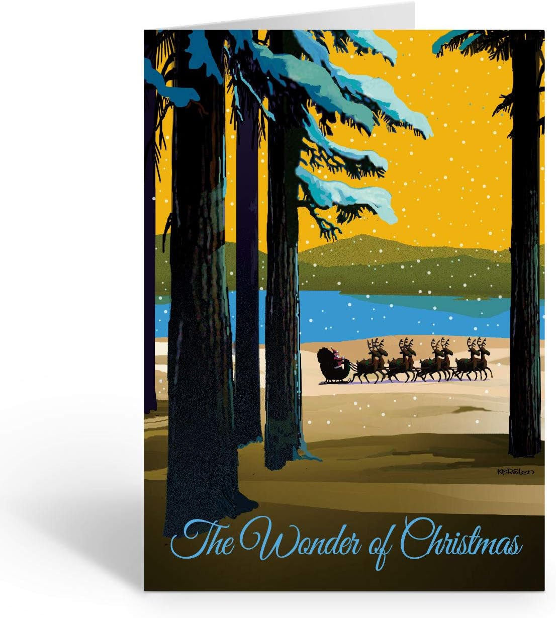 Personalized Wonder of Christmas - Boxed Christmas Cards- 24 Cards & Envelopes (Standard) (Personalized)