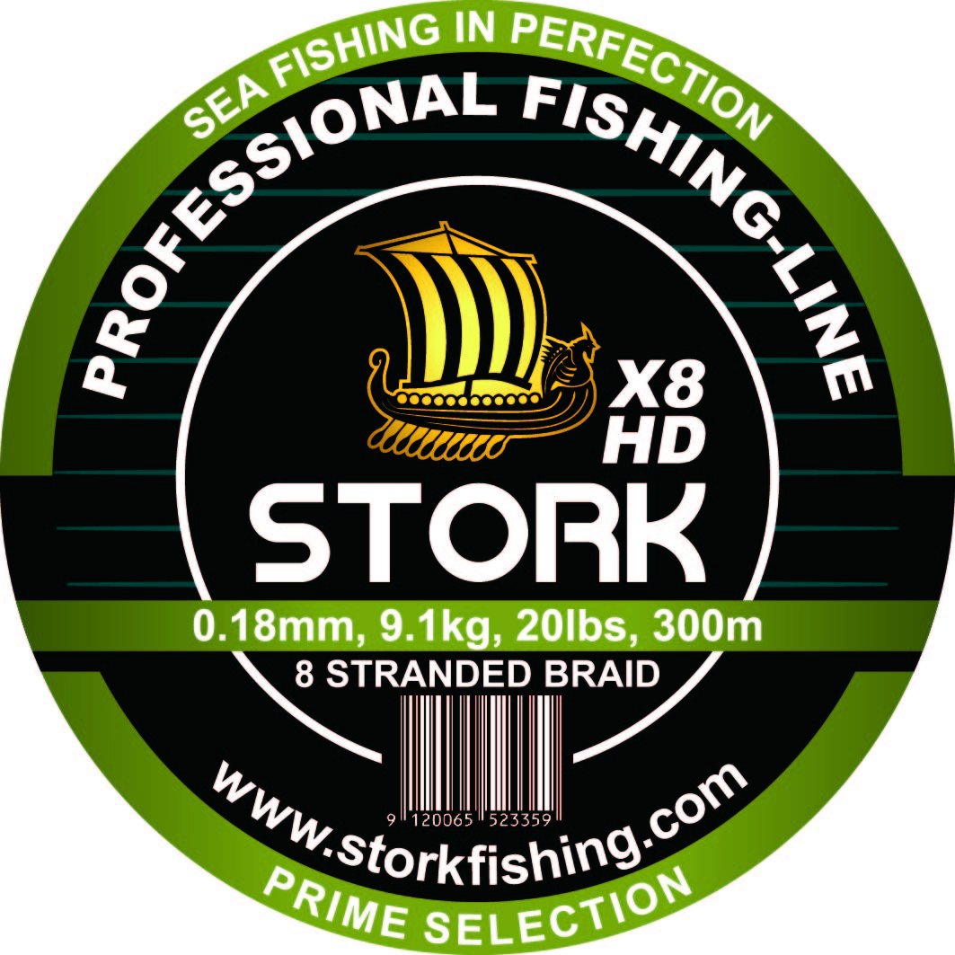 Stork HDx8, 8-Hilo Trenzado Pesca Premium 300m — view 10