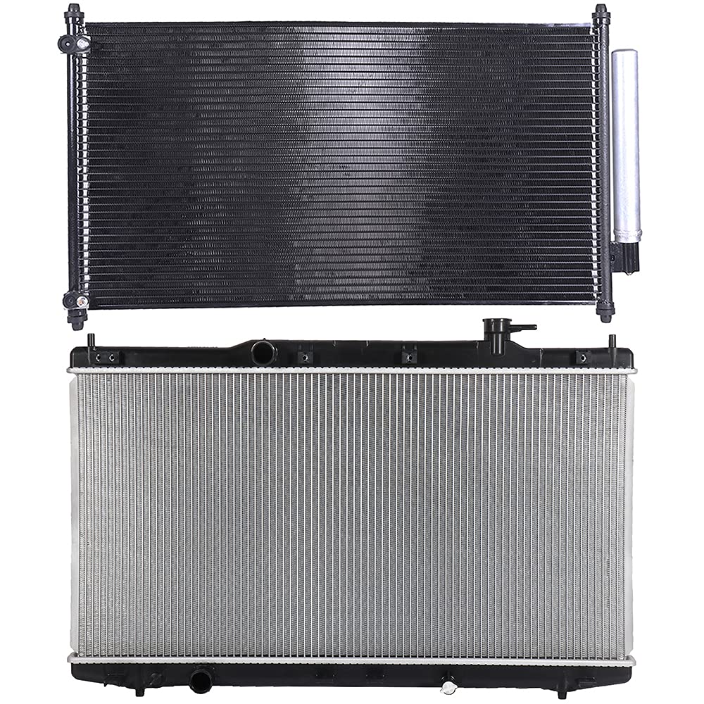 Snapklik.com : ASAPE Radiator & Condenser Engine A/C Condenser And ...