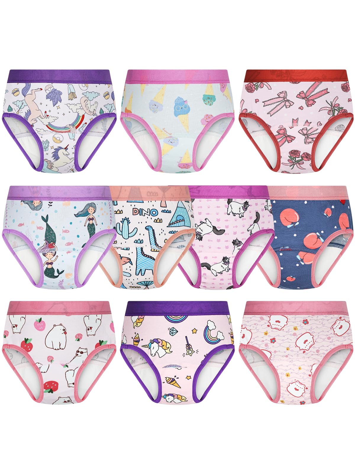 MOEMOE BABY Pantaloni da allenamento in stile boxer, lavabili e riutilizzabili, per ragazzi e ragazze, 2-6 anni - 2