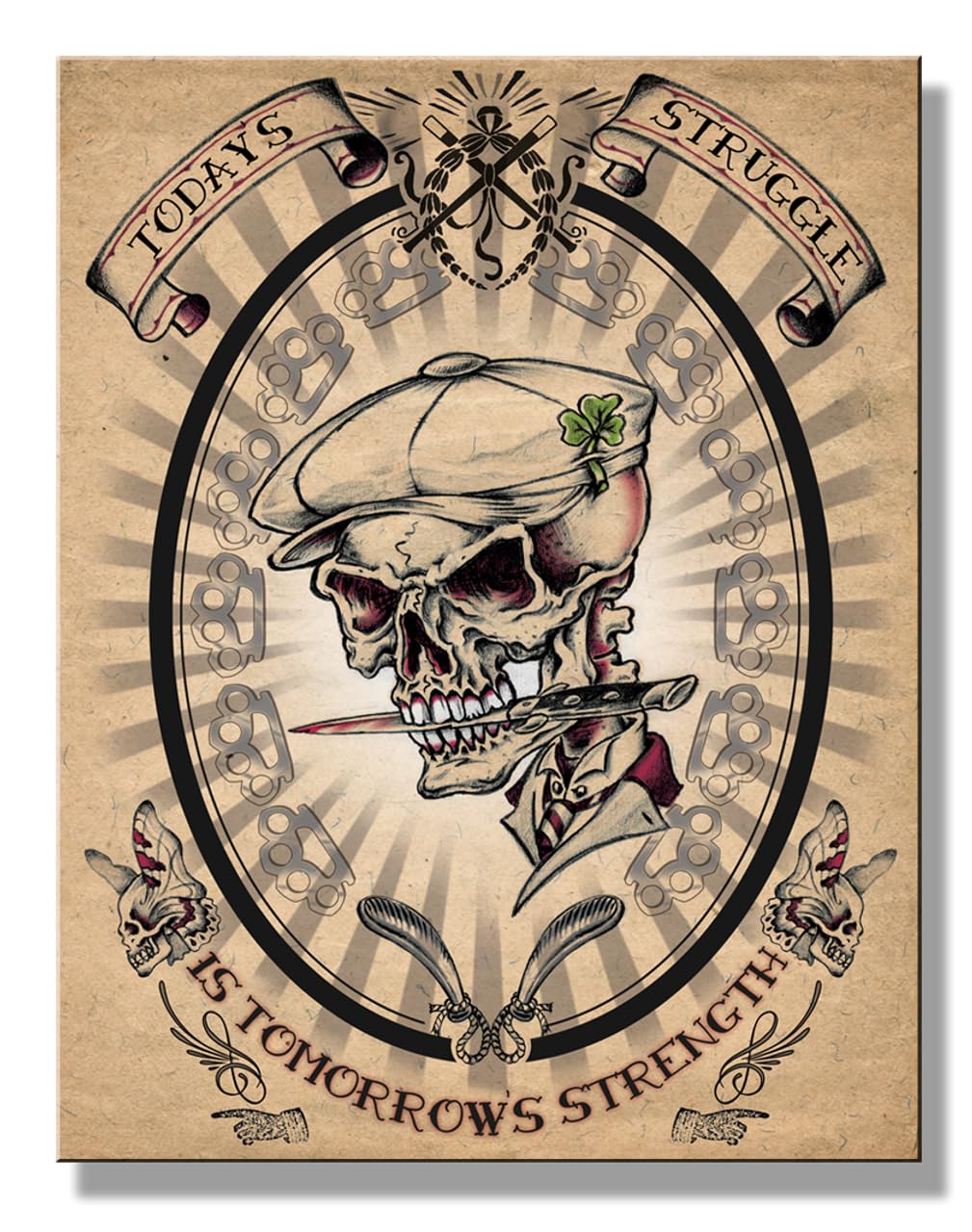 Desperate Enterprises Alchemy Cosh Boy Tin Sign - Alchemy Gothic Décor - Nostalgic Vintage Metal Signs - Made in the USA